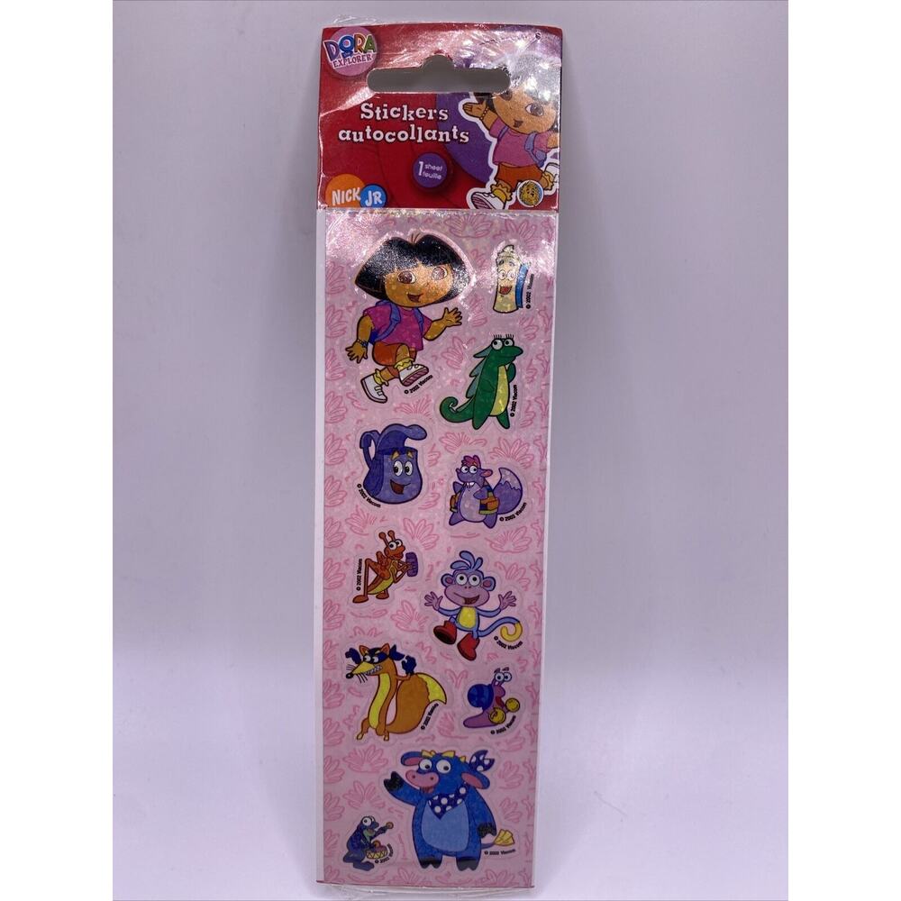 Vintage Sandylion 2004 Dora The Explorer Stickers Nick Junior